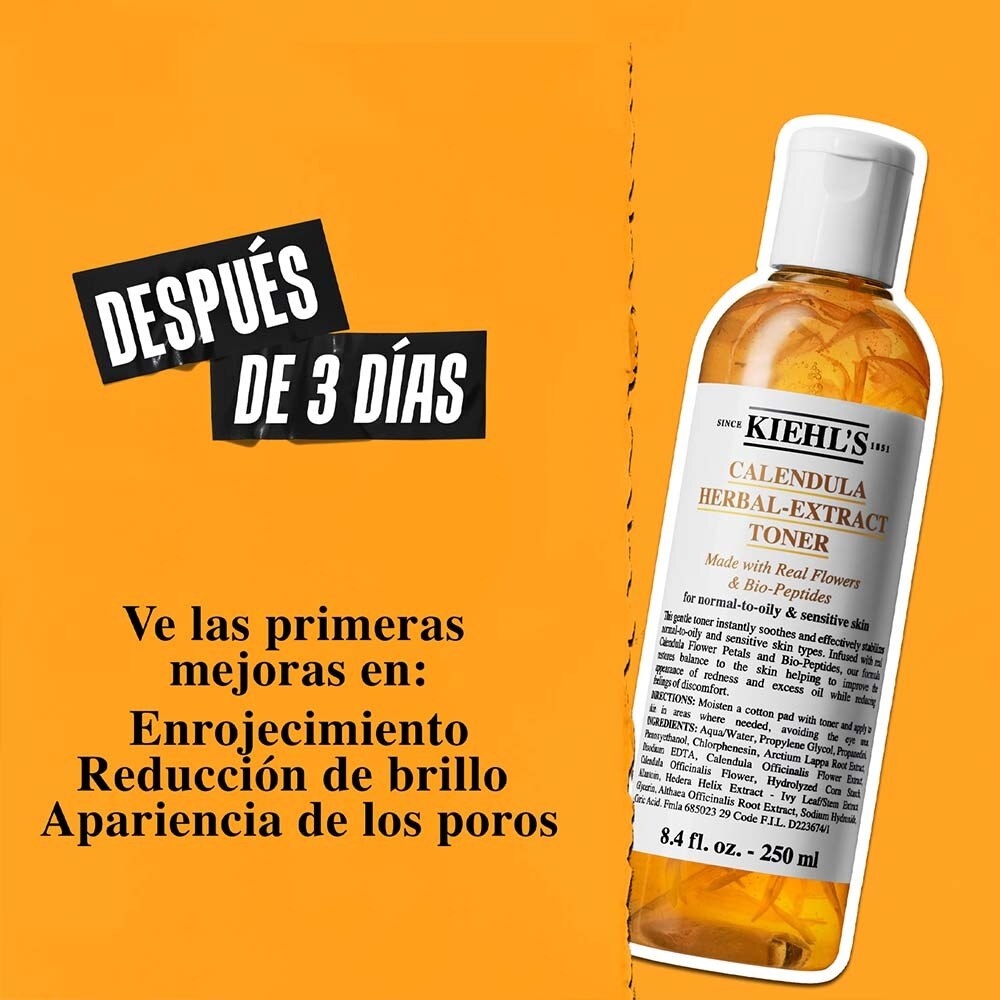 CALENDULA HERBAL EXTRACT ALCOHOL-FREE TONER (T&Oacute;NICO FACIAL CON EXTRACTO DE CALENDULA)